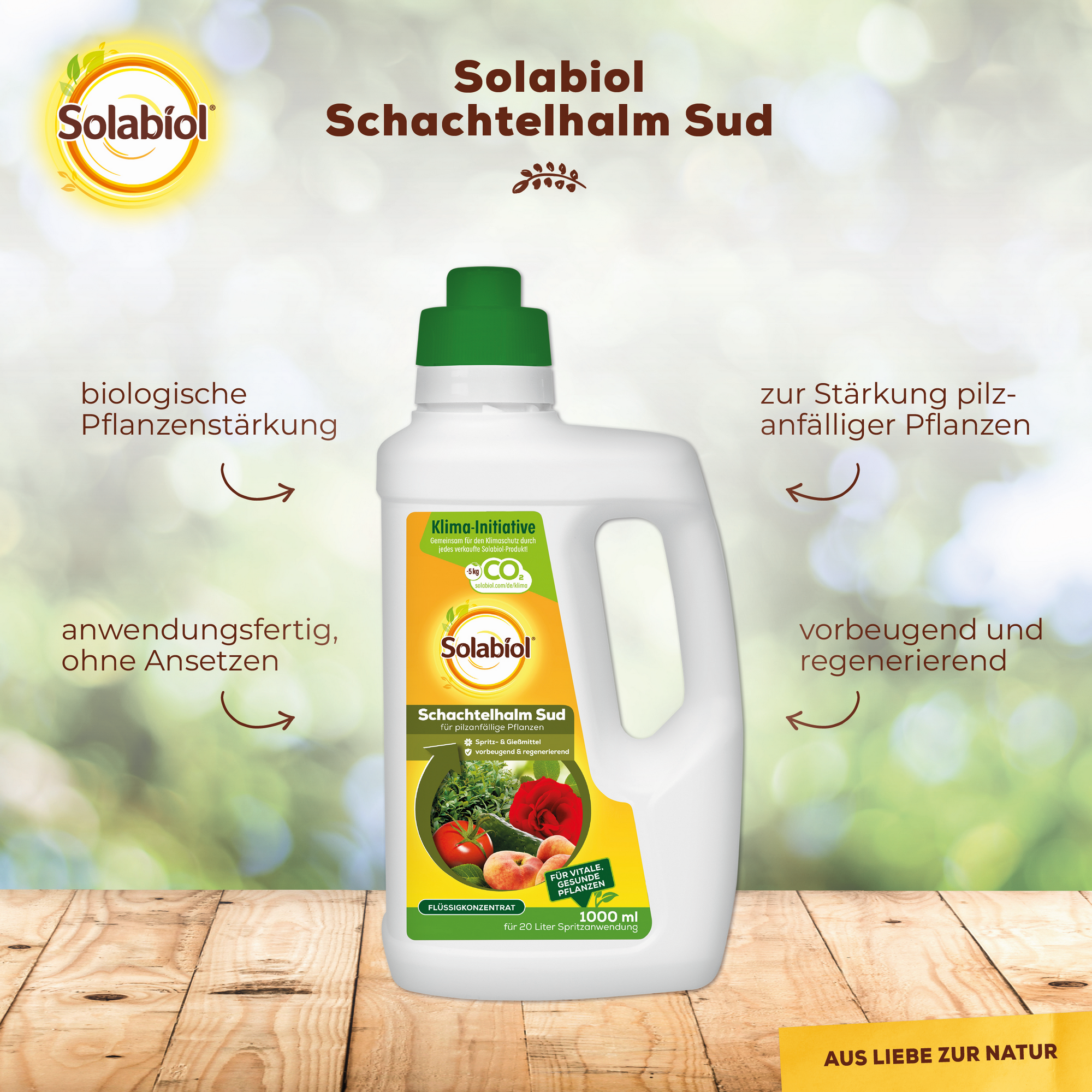 Pflanzenstärkung Schachtelhalm-Sud 1 l