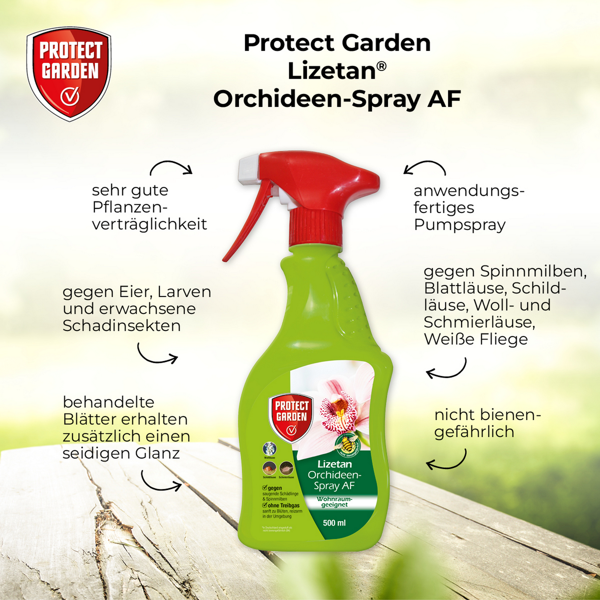 Orchideen-Spray 'Lizetan AF' 500 ml + product picture