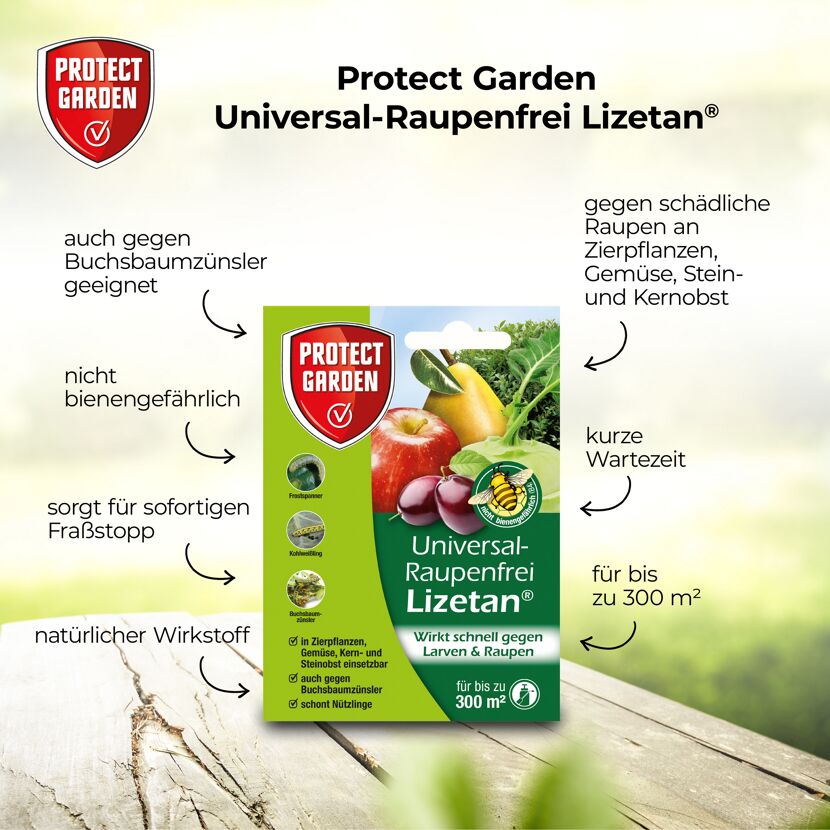 Protect Garden Universal-Raupenfrei Lizetan