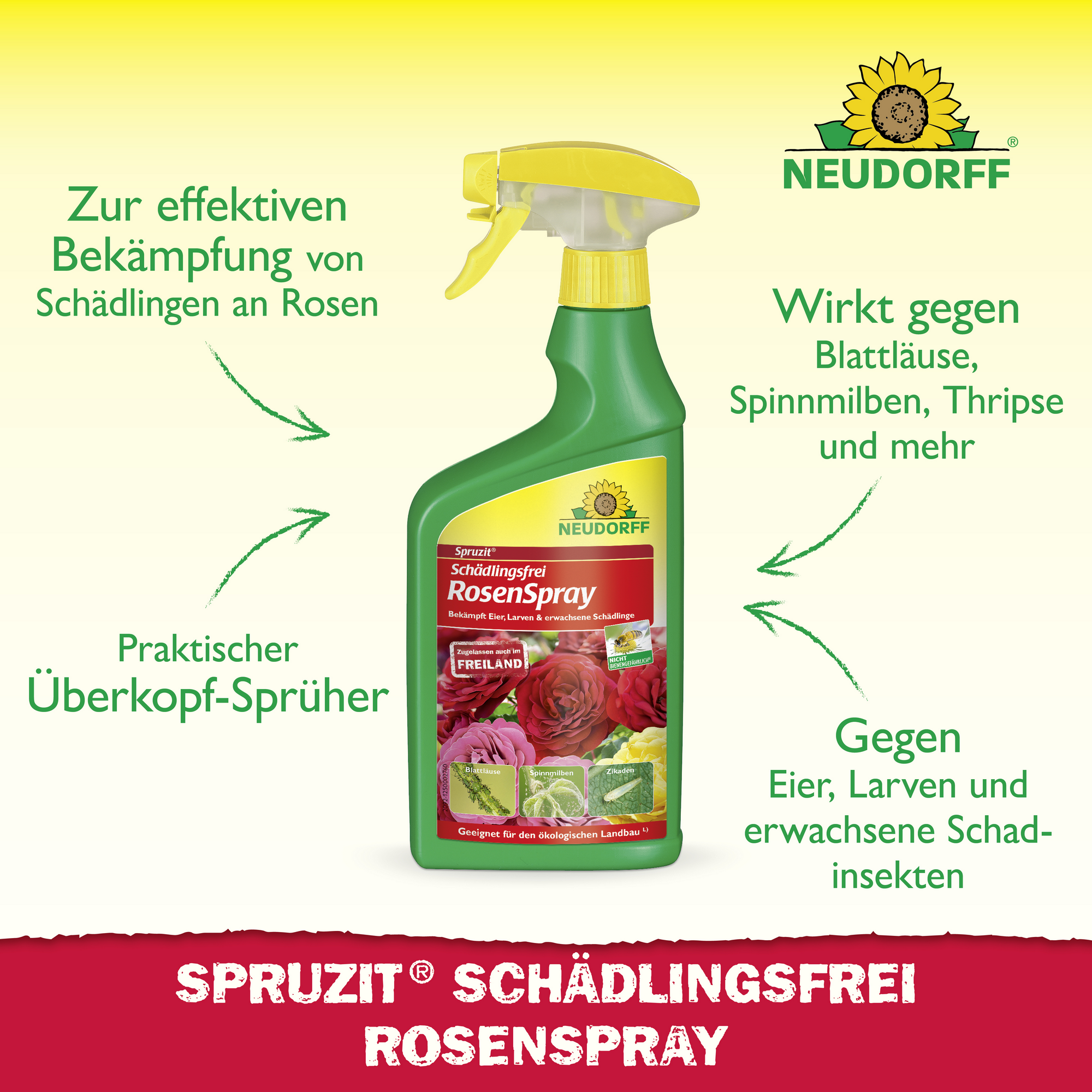 Rosenspray 'Spruzit' 750 ml