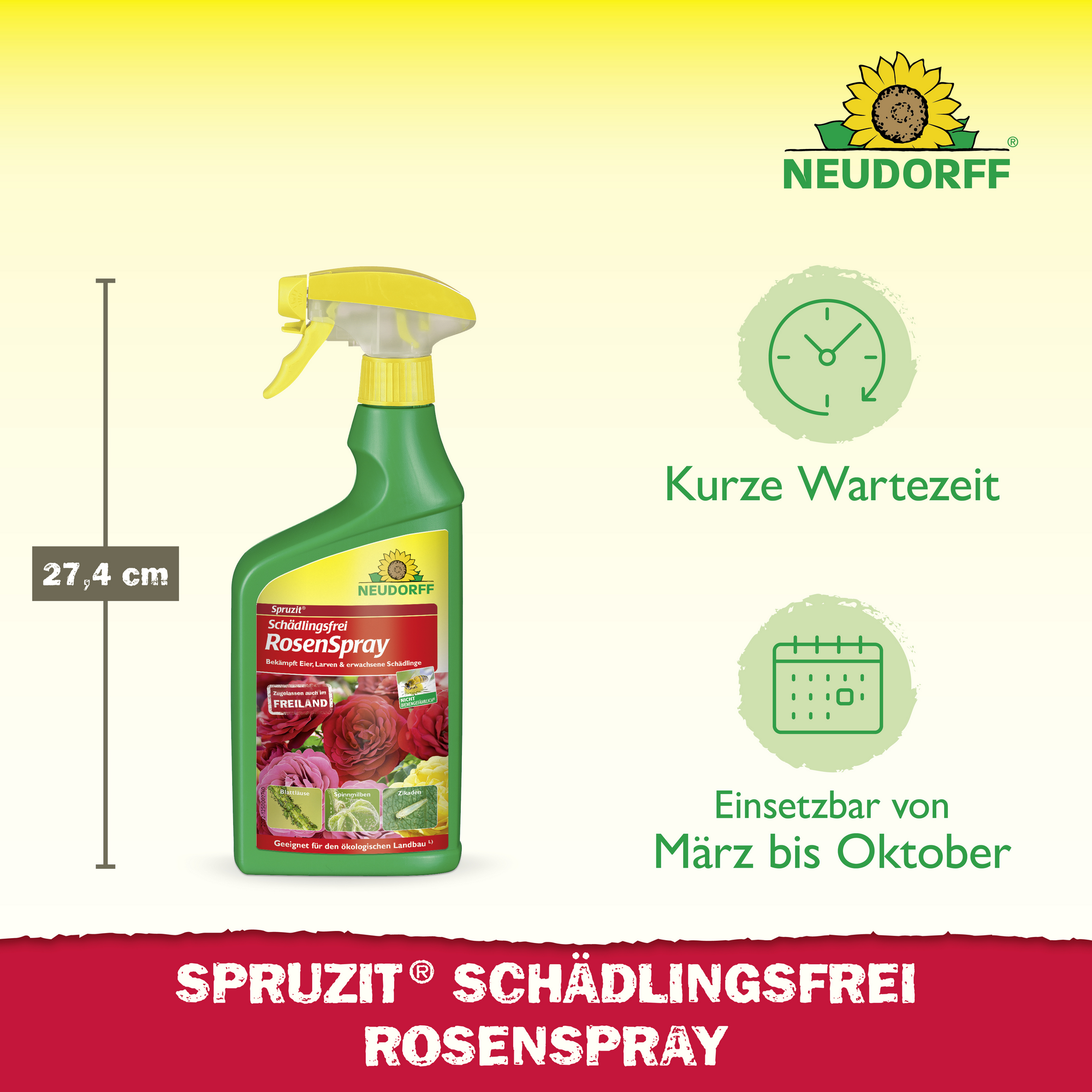 Rosenspray 'Spruzit' 750 ml