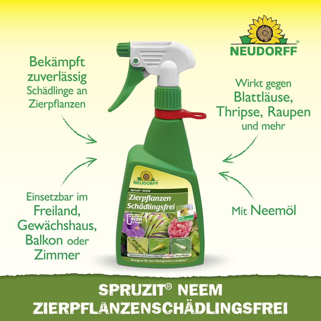 Insektizid 'Spruzit' Zierpflanzen-Schädlingsfrei 450 ml