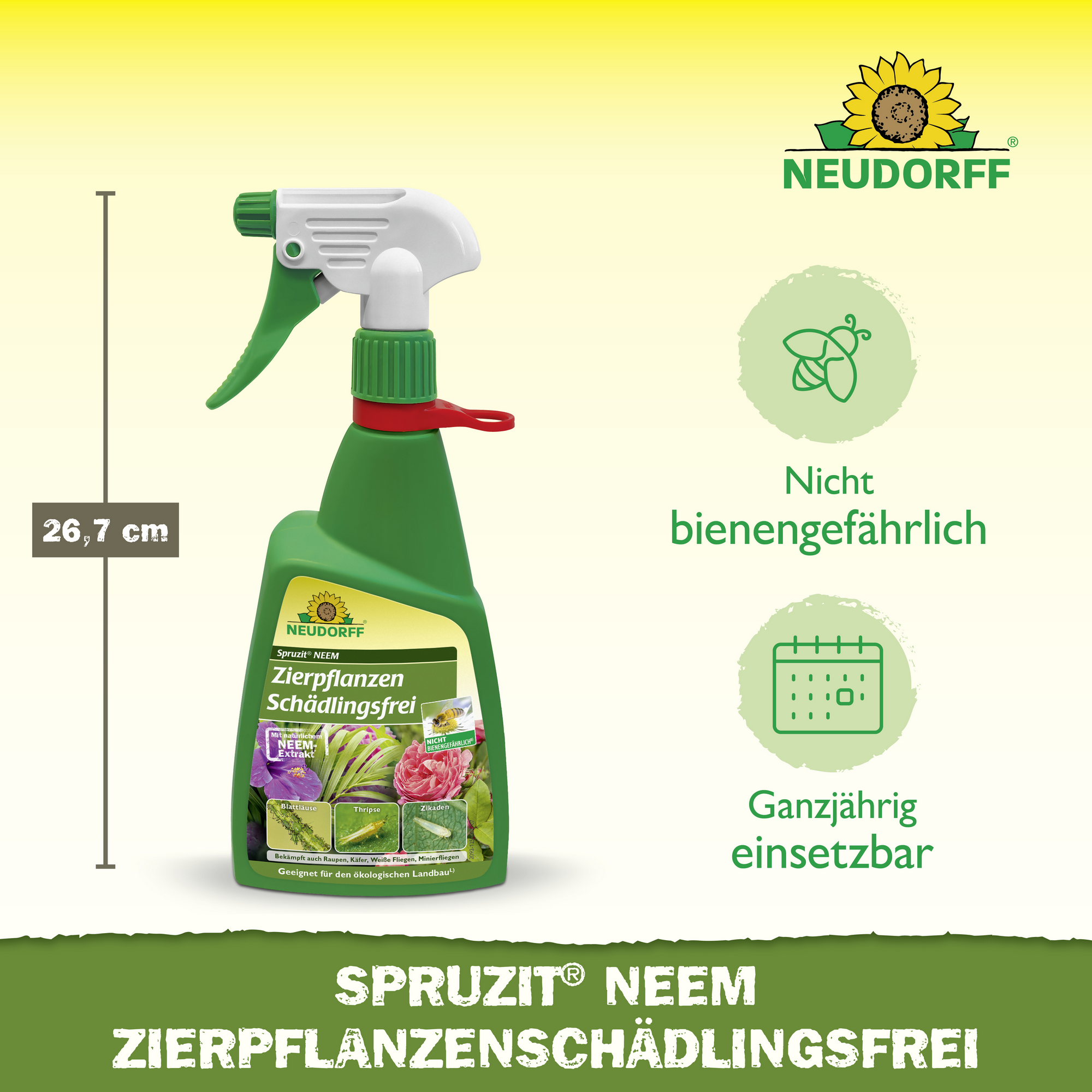 Insektizid 'Spruzit' Zierpflanzen-Schädlingsfrei 450 ml