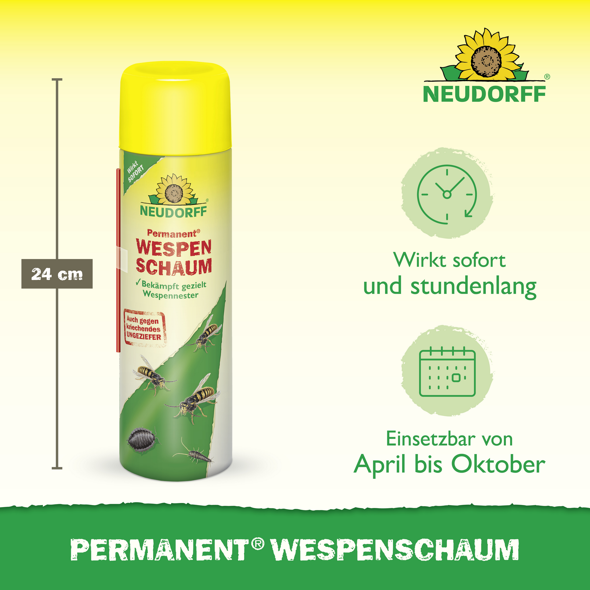 Wespenschaum 'Permanent' 500 ml