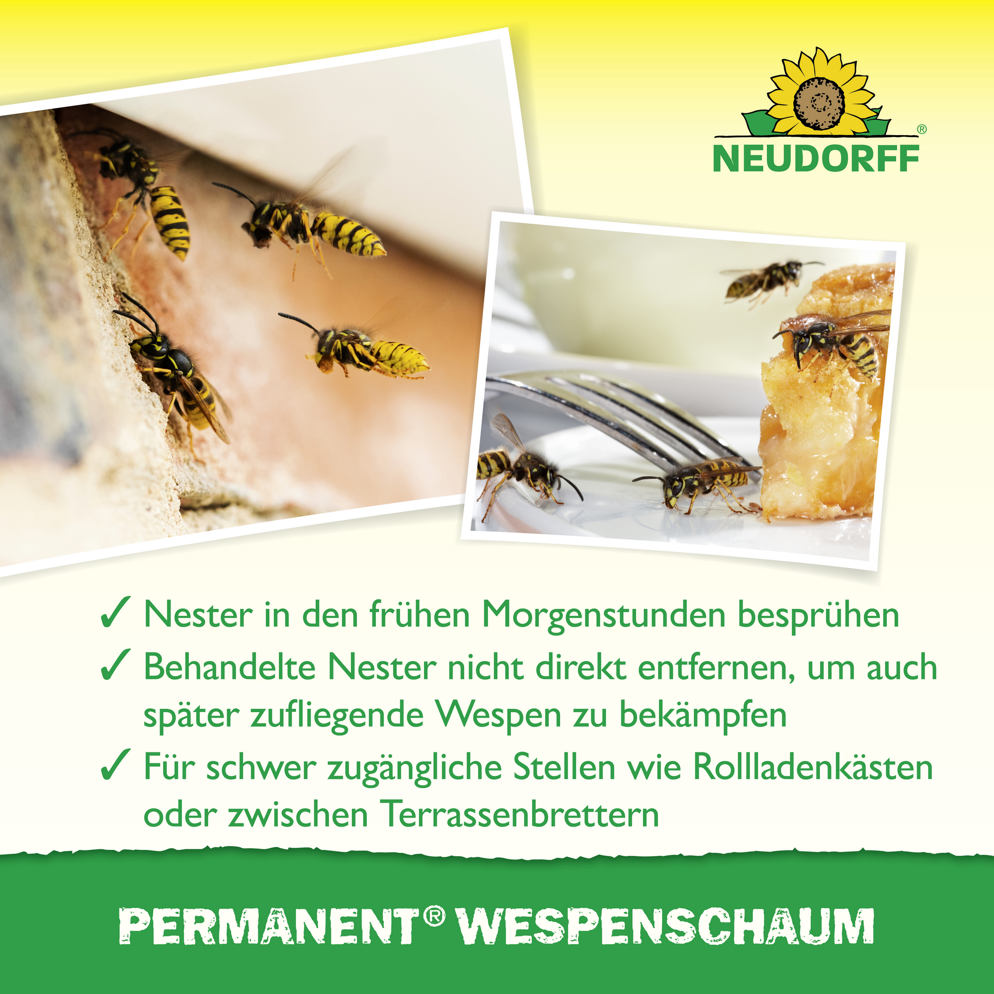 Wespenschaum 'Permanent' 500 ml