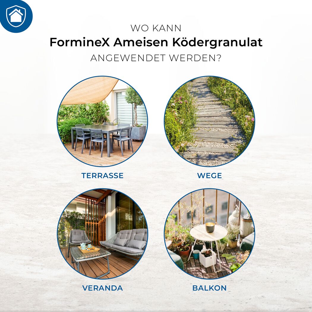 Forminex Ameisengranulat Anwendungsbereiche