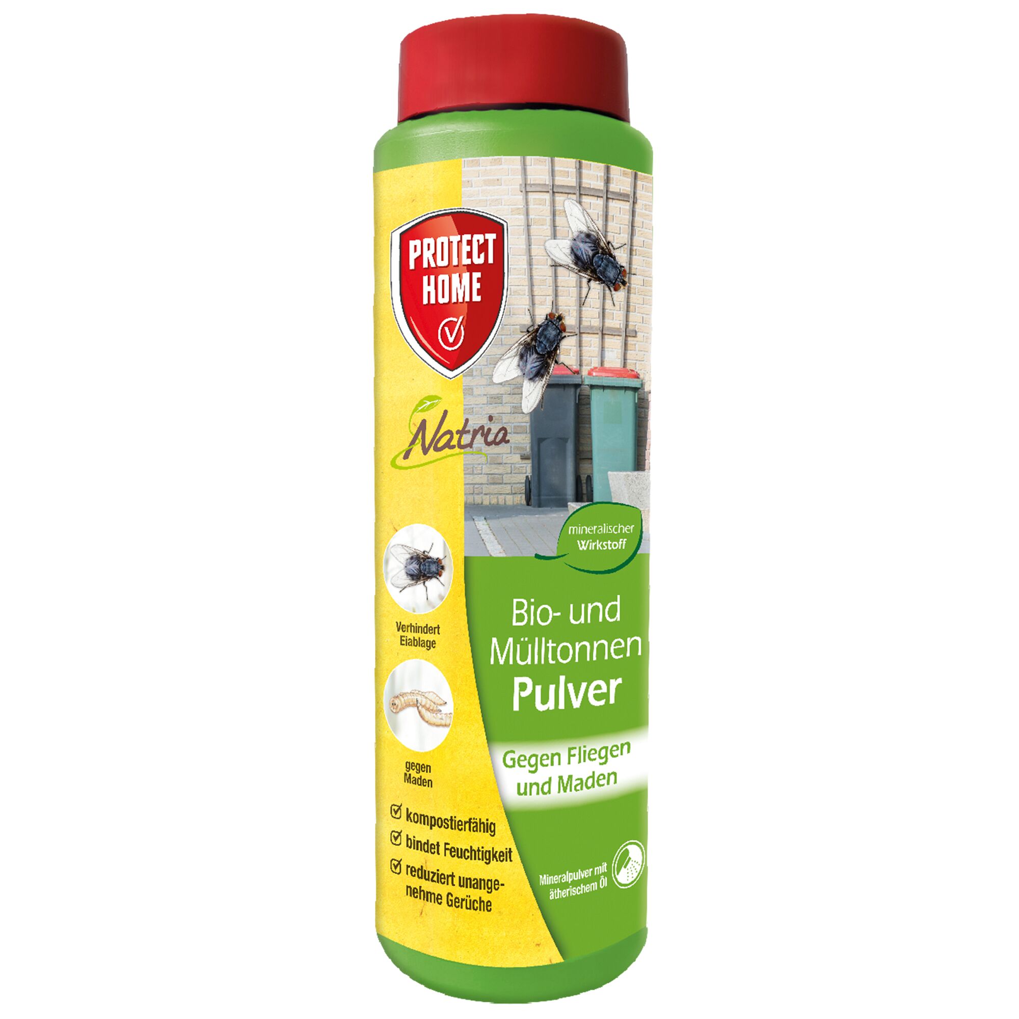 Natria Bio- und Mülltonnen-Pulver gegen Fliegen und Maden