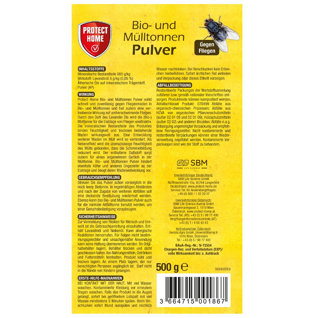 Protect Home Bio- und Mülltonnen Pulver