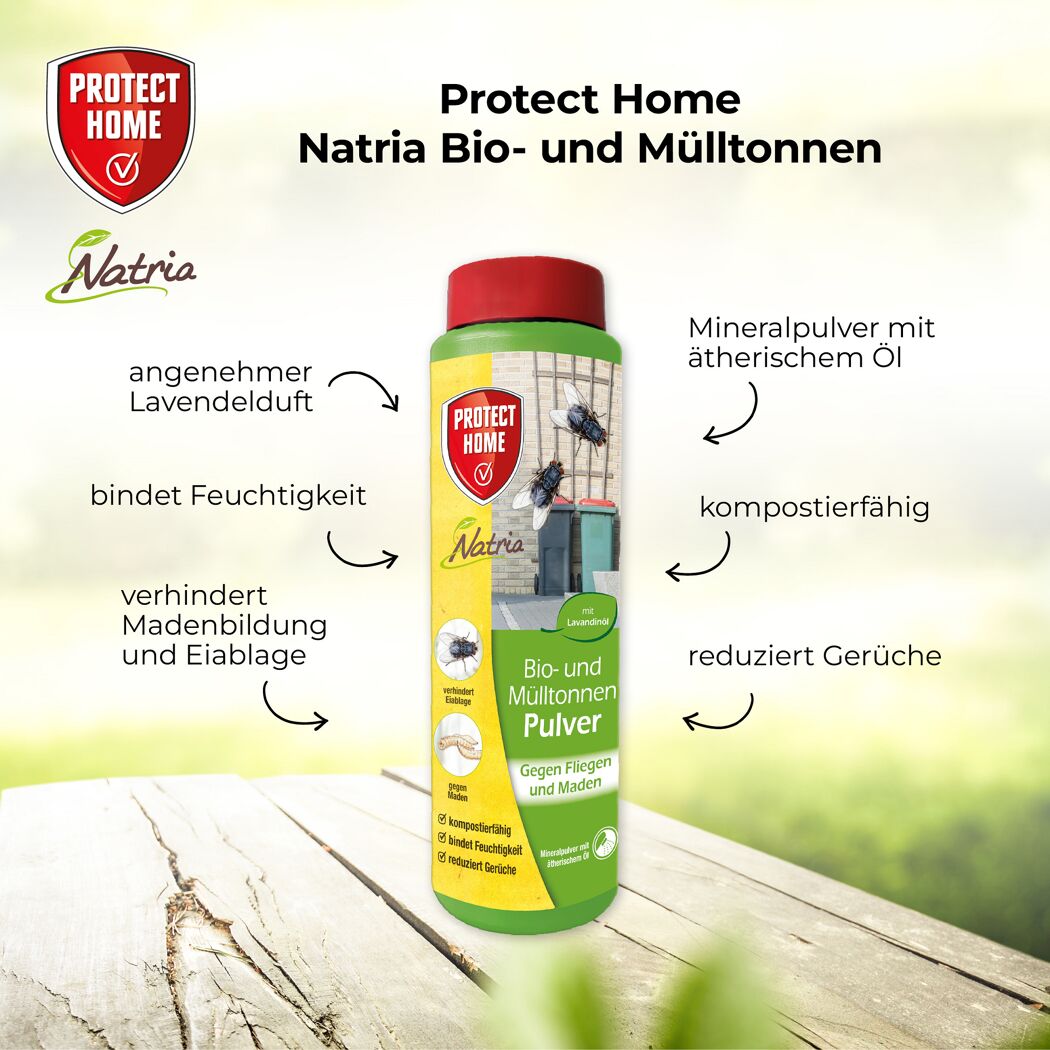 Natria Protect Home Bio- und Mülltonnen Pulver