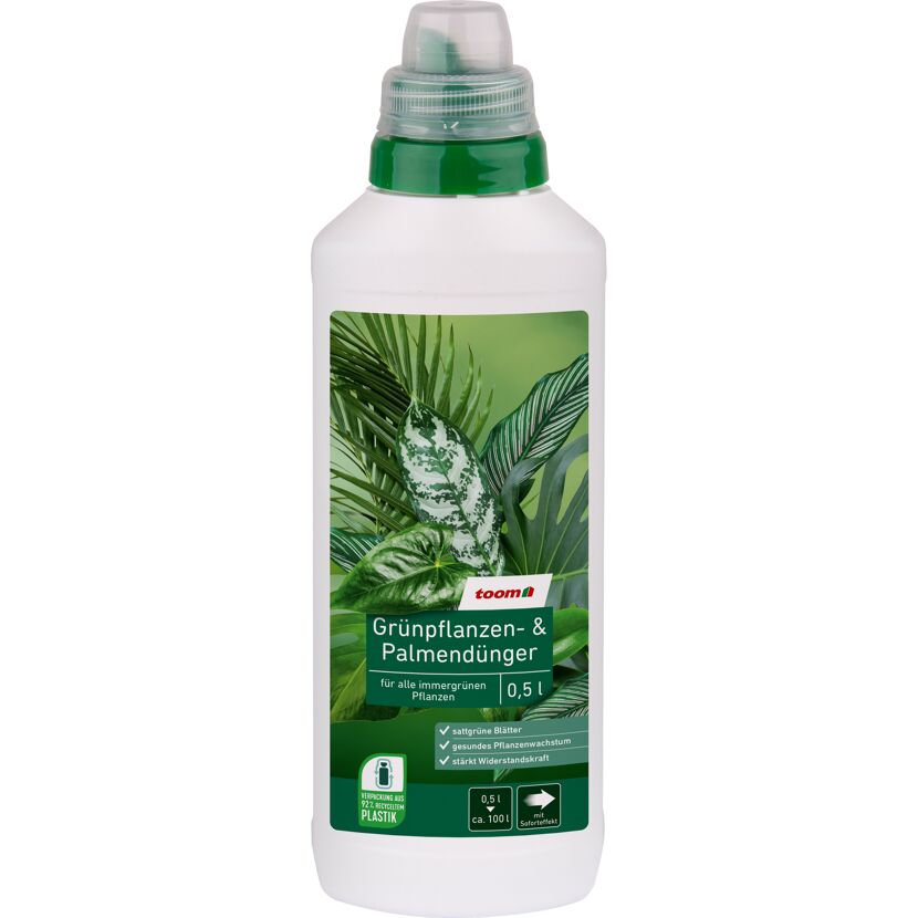 Grünpflanzen- und Palmendünger 500 ml