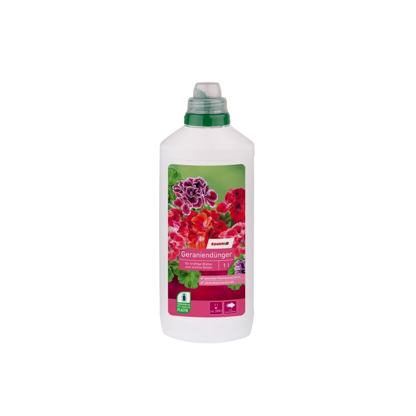 Toom Geraniendünger 1l Flasche