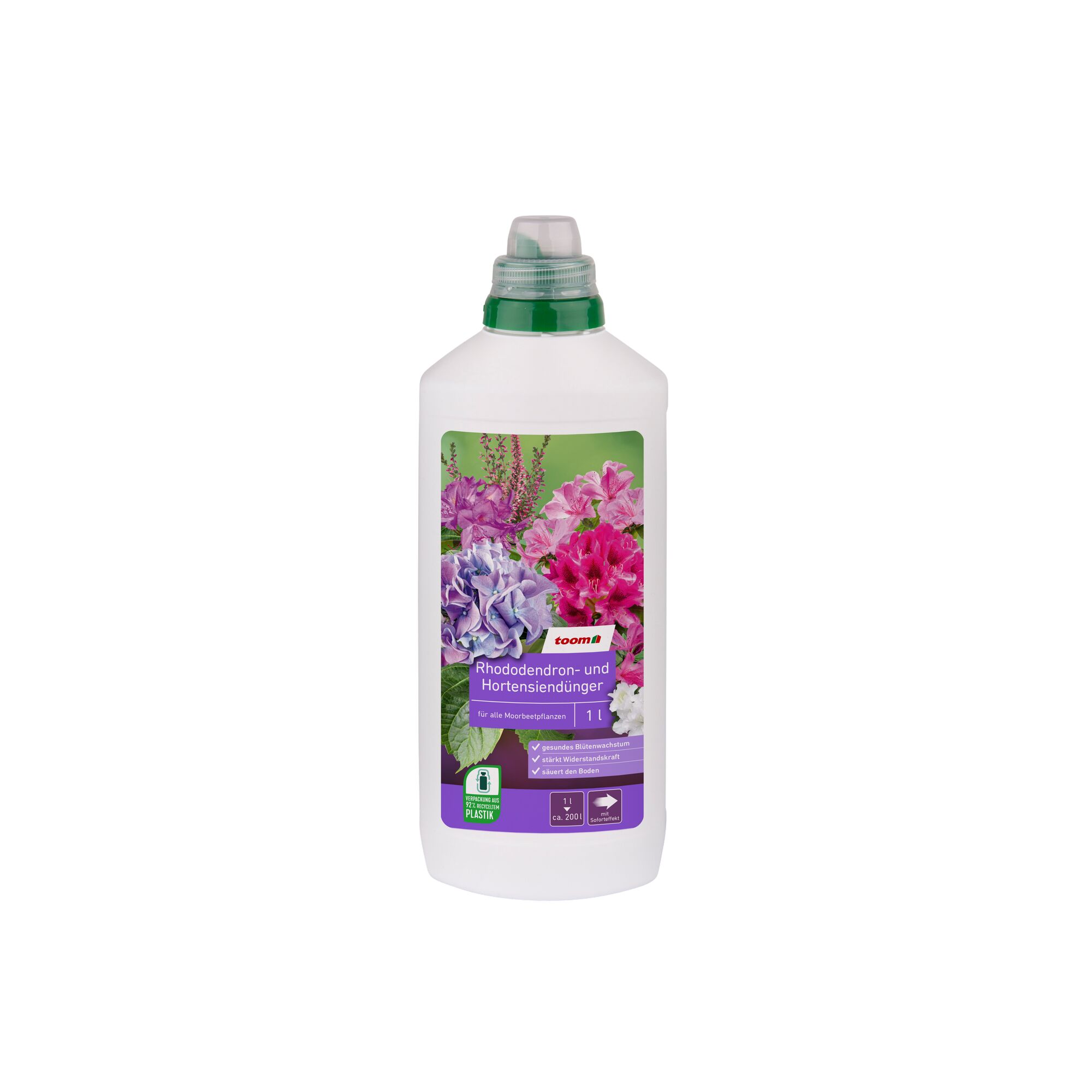 Toom Rhododendron- und Hortensiendünger 1l Flasche