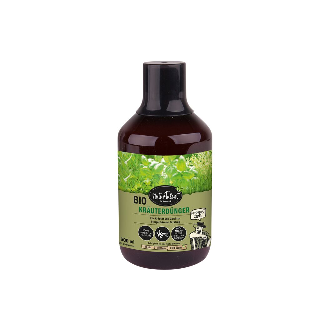 Naturtalent Bio-Kräuterdünger, 500 ml Flasche