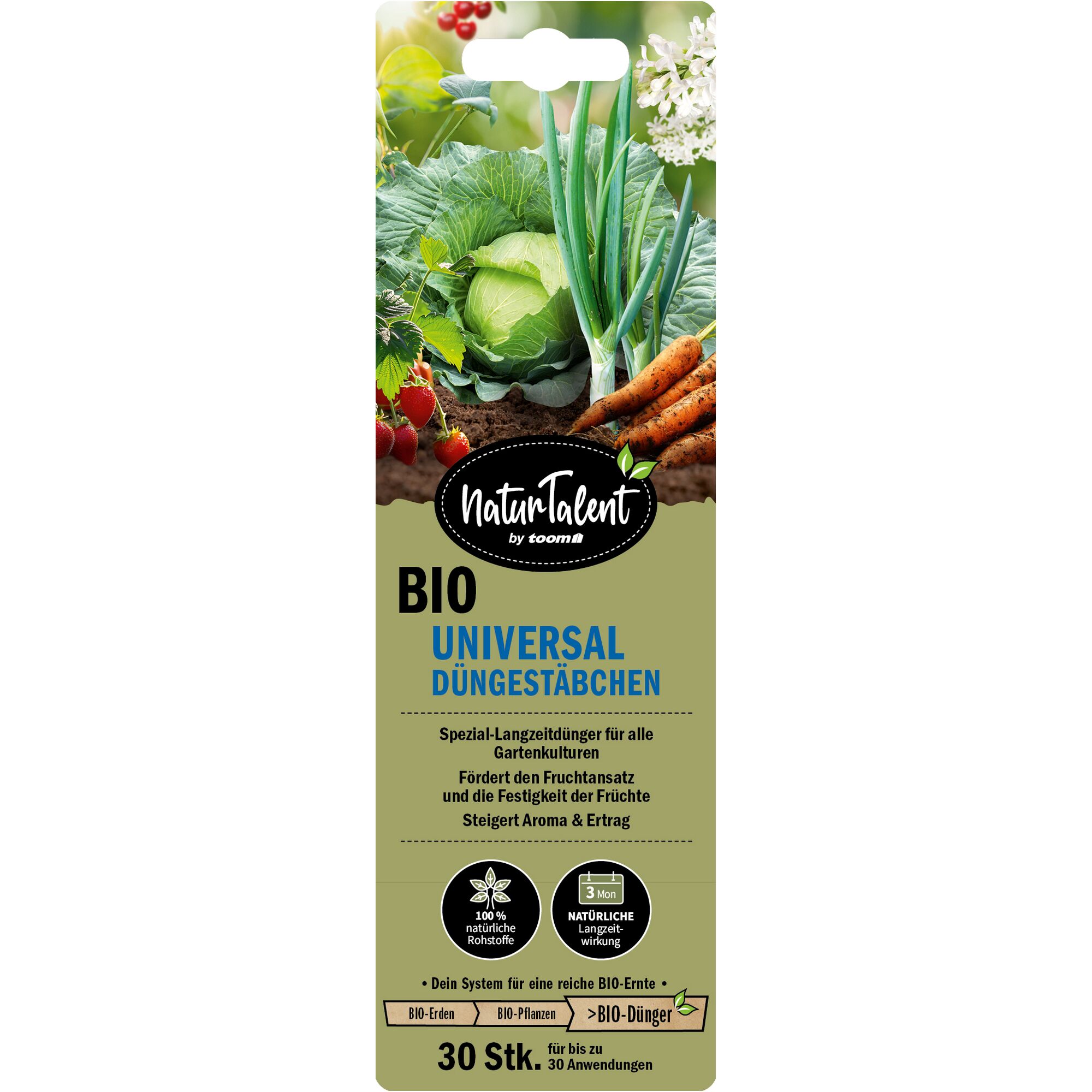 Naturtalent Bio Universaldüngestäbchen