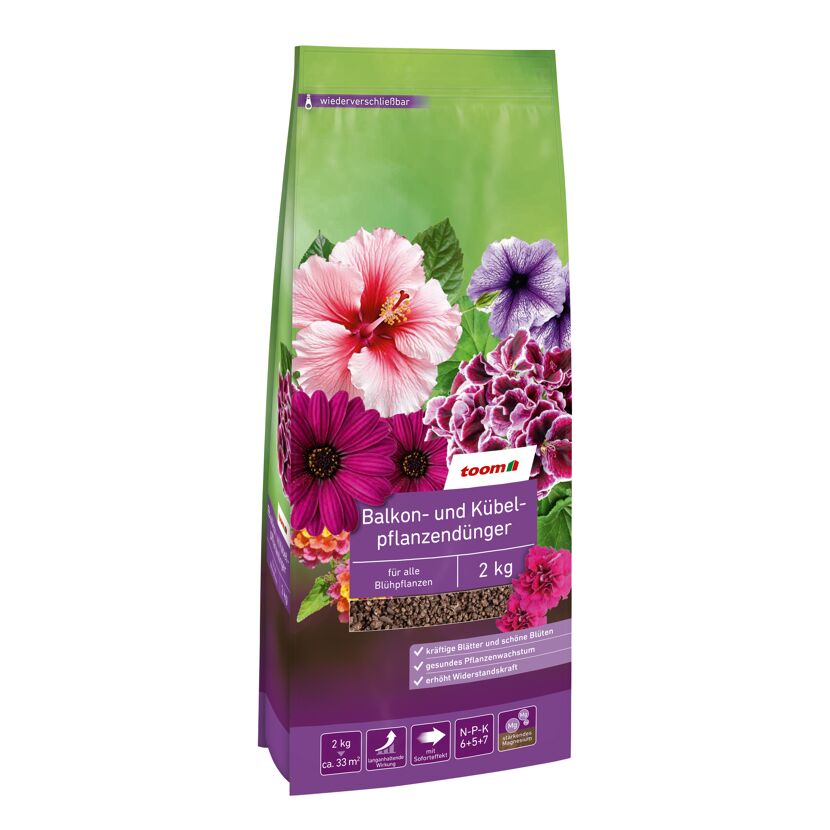 Balkon- und Kübelpflanzendünger 2 kg