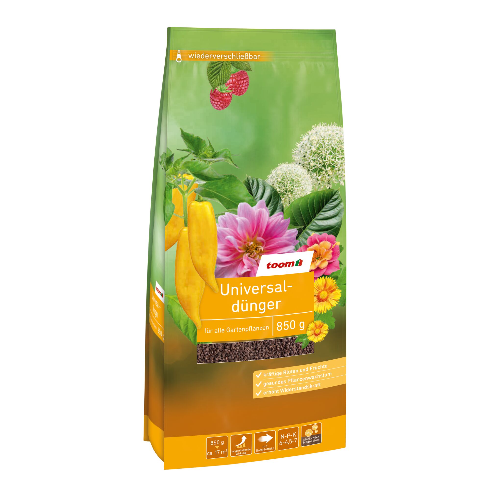 Toom Universaldünger 850 g für alle Gartenpflanzen