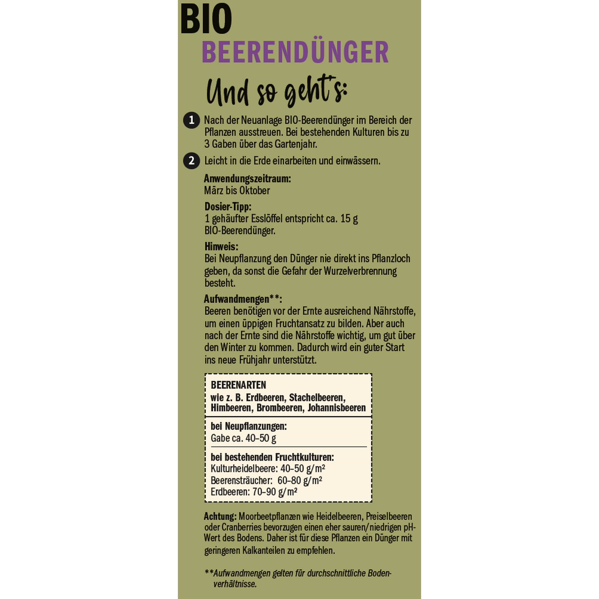 Naturtalent by toom® Bio-Beerendünger 1 kg