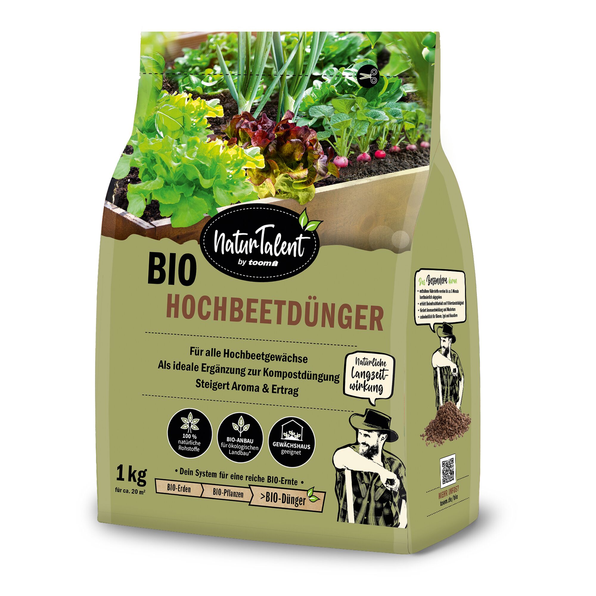 Bio Hochbeetdünger 1 kg