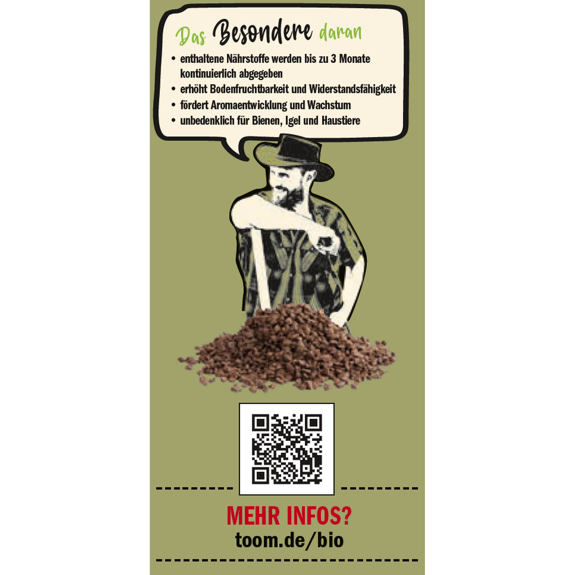 Naturtalent by toom® Bio-Tomatendünger 1 kg
