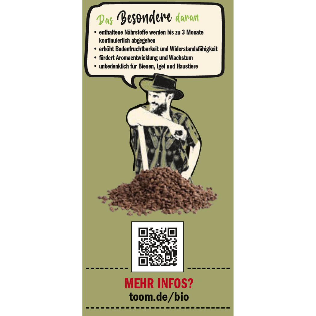 Naturtalent by toom® Bio-Tomatendünger 1 kg