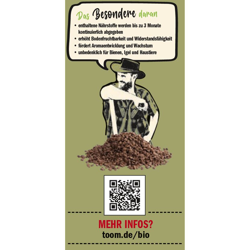 Naturtalent by toom® Bio-Tomatendünger 1 kg