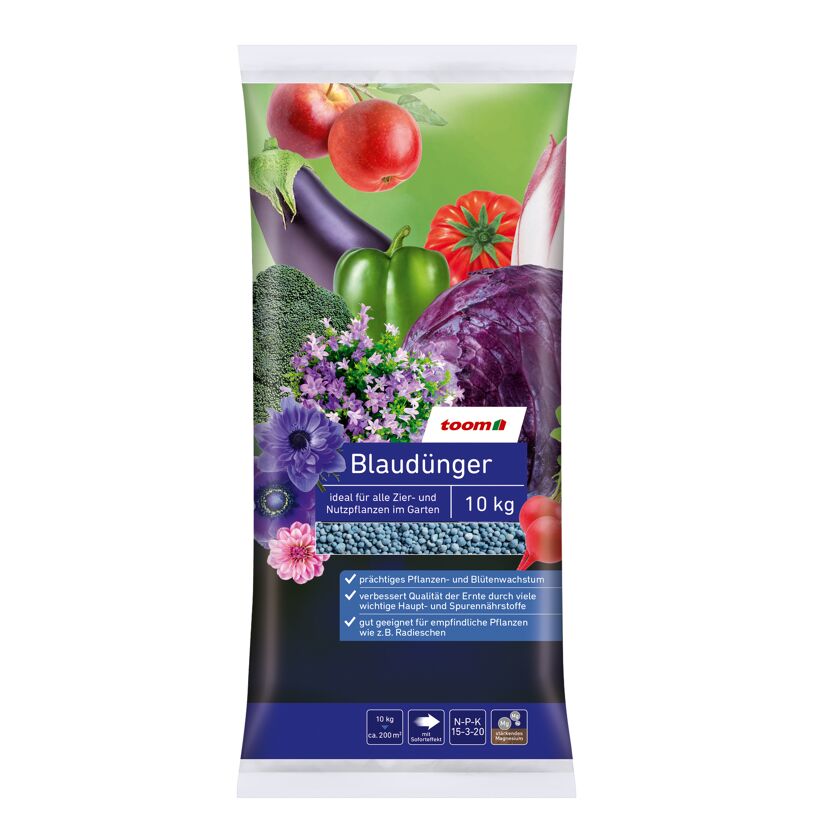 Toom Blaudünger 10 kg für Zier- und Nutzpflanzen