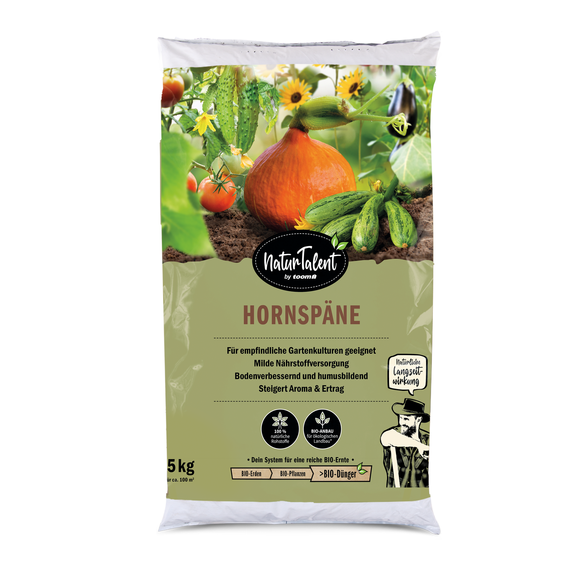 Naturtalent by toom® Bio-Hornspäne 5 kg + product picture