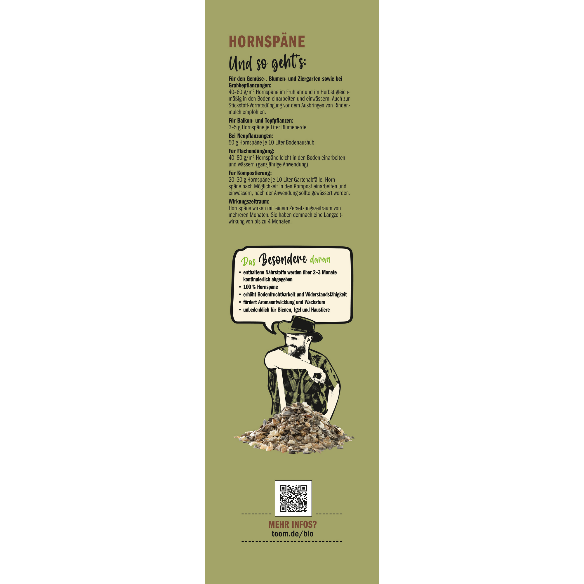 Thumbnail - naturtalent by toom Naturtalent by toom® Bio-Hornspäne 5 kg