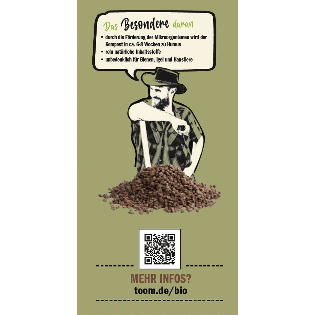 Naturtalent by toom® Bio-Kompostbeschleuniger 2,5 kg