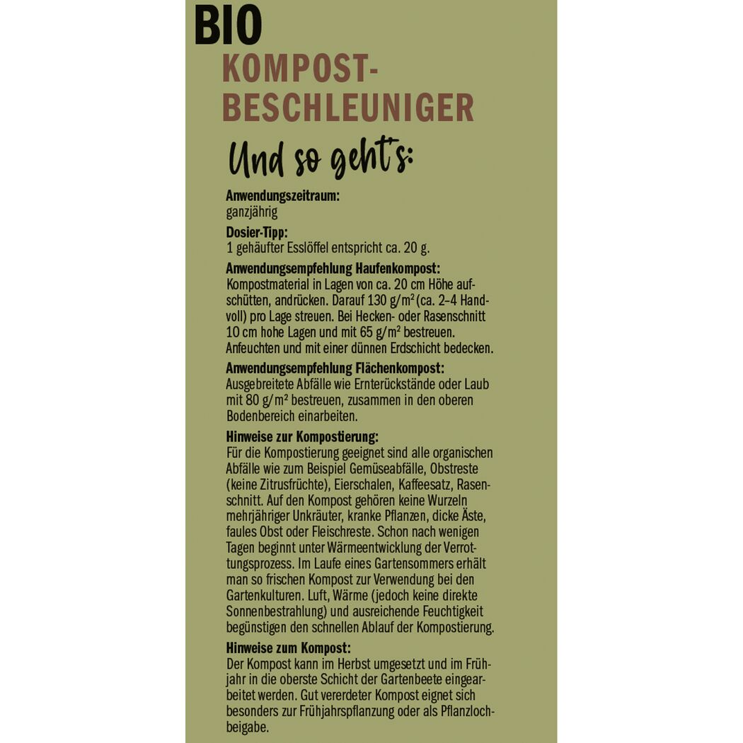 Naturtalent by toom® Bio-Kompostbeschleuniger 2,5 kg