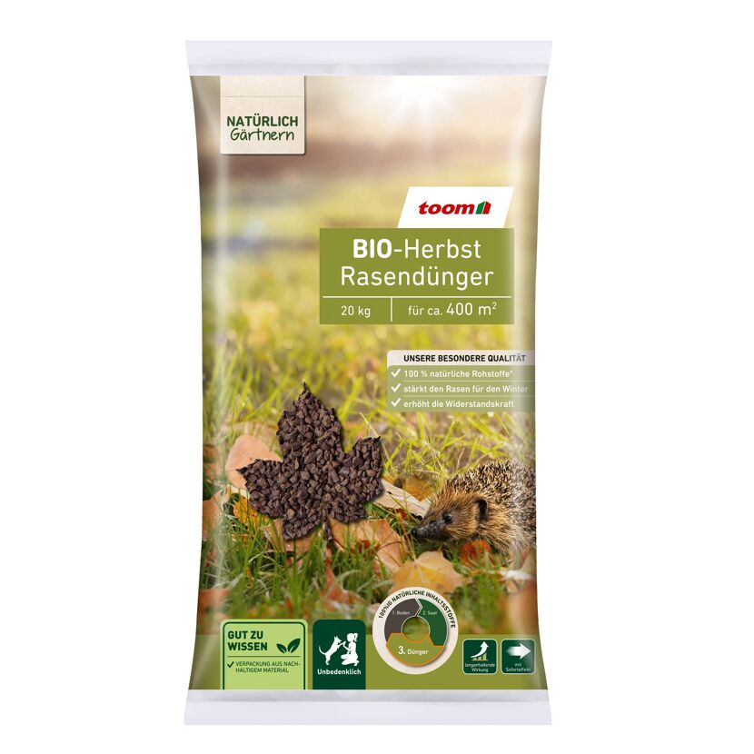 Bio-Herbstrasendünger 20 kg