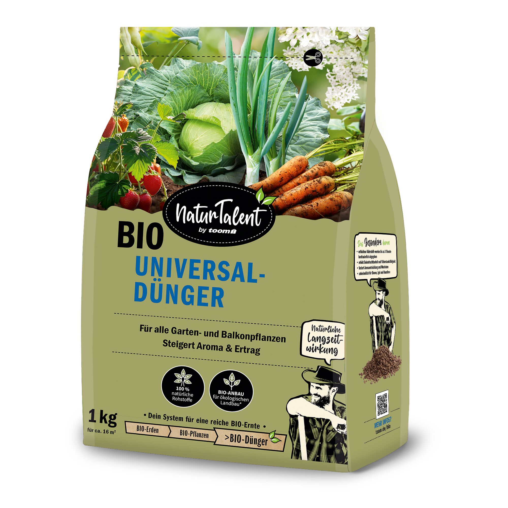Naturtalent Bio-Universaldünger 1 kg