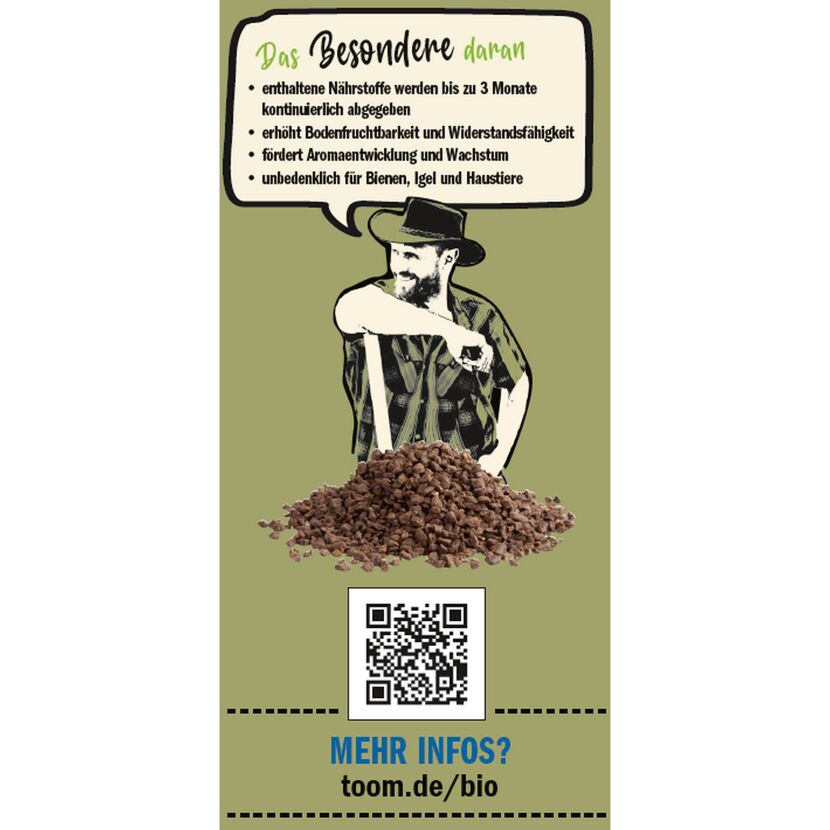 Naturtalent by toom® Bio-Universaldünger 1 kg