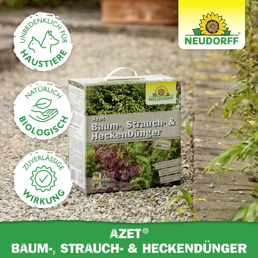 Baum-, Strauch- und Heckendünger 'Azet' 5 kg