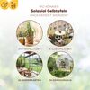 Gelbtafeln für Zimmer-, Balkonpflanzen, Wintergarten und Gewächshaus