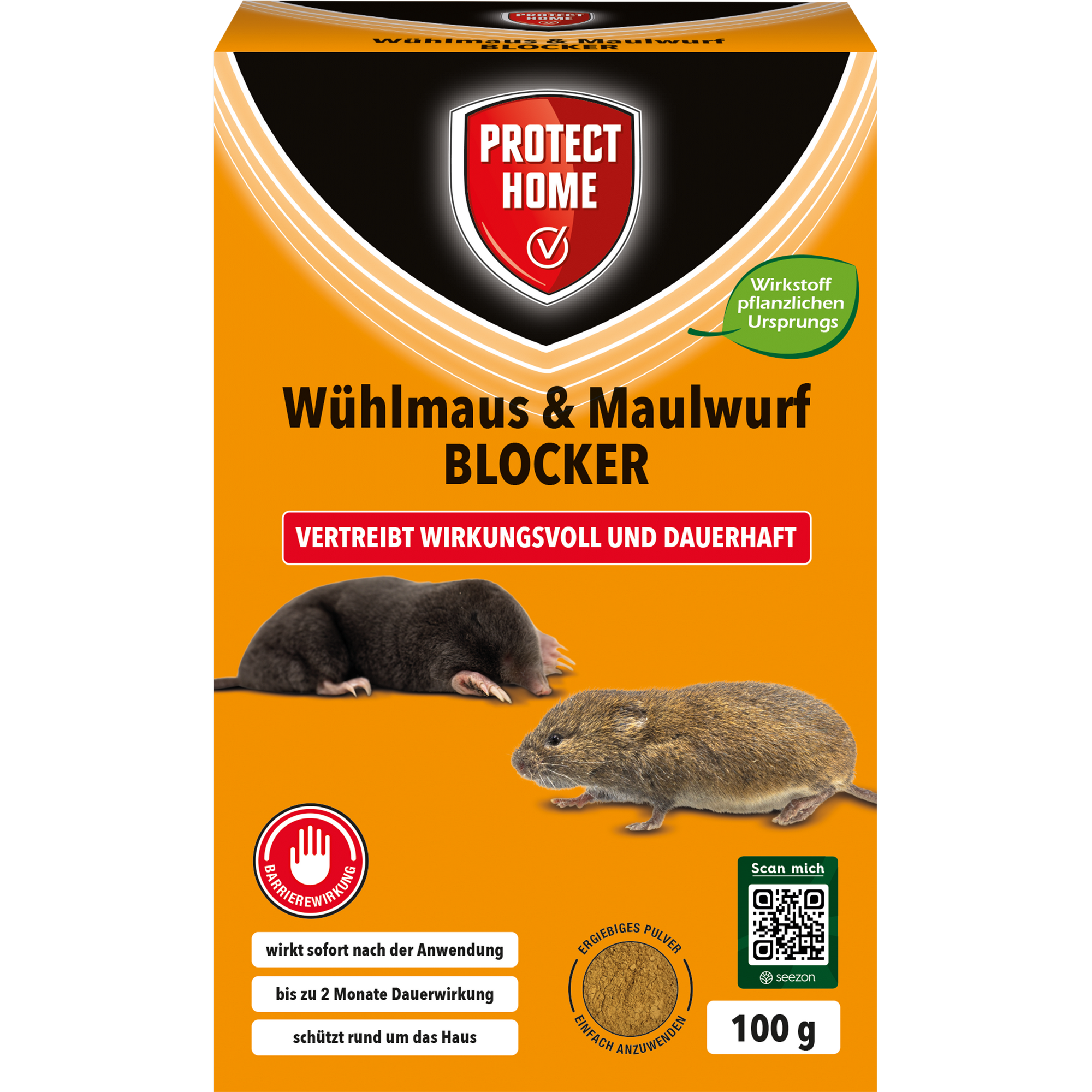 Wühlmaus und Maulwurf Blocker 100 g