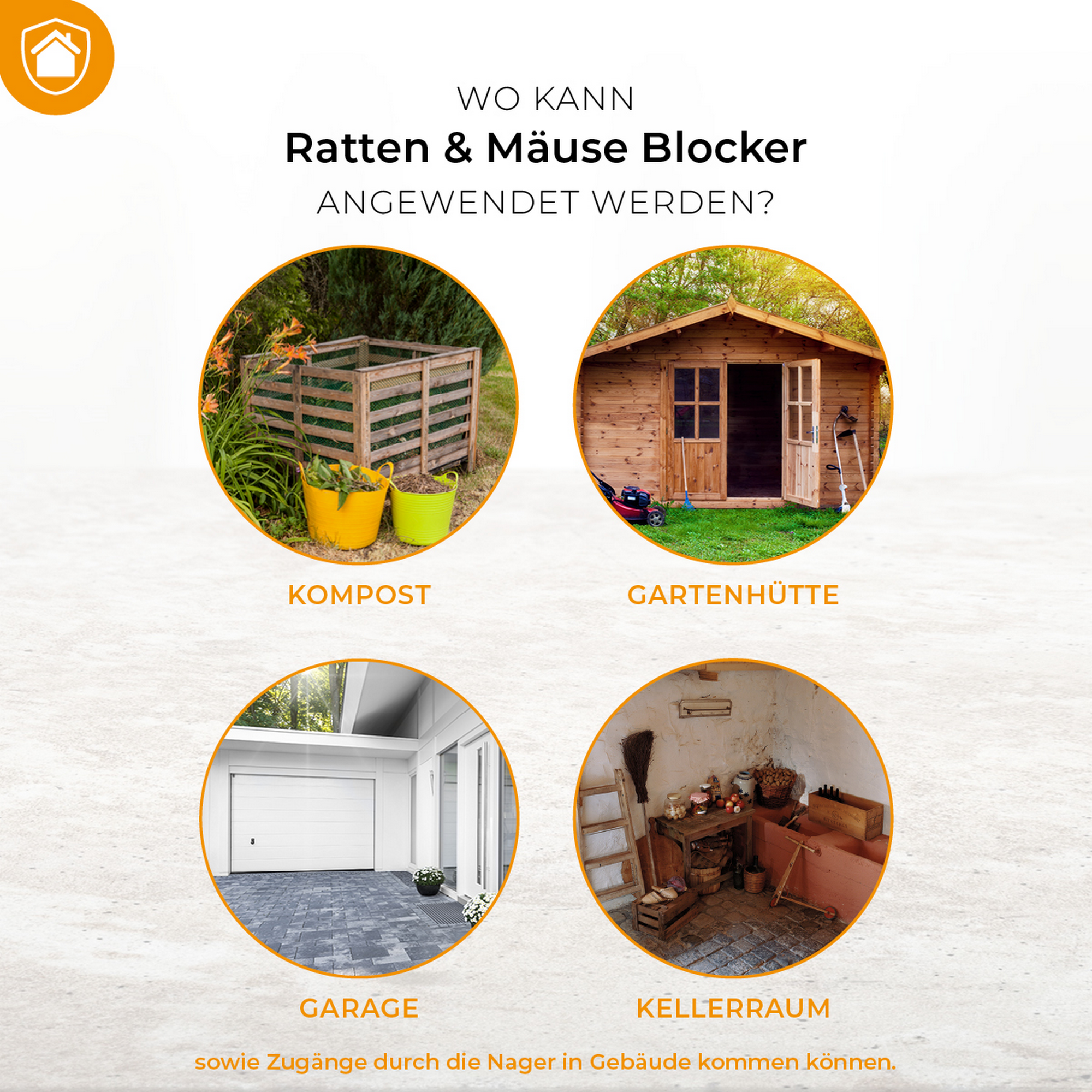 Ratten und Mäuse Blocker 300 g
