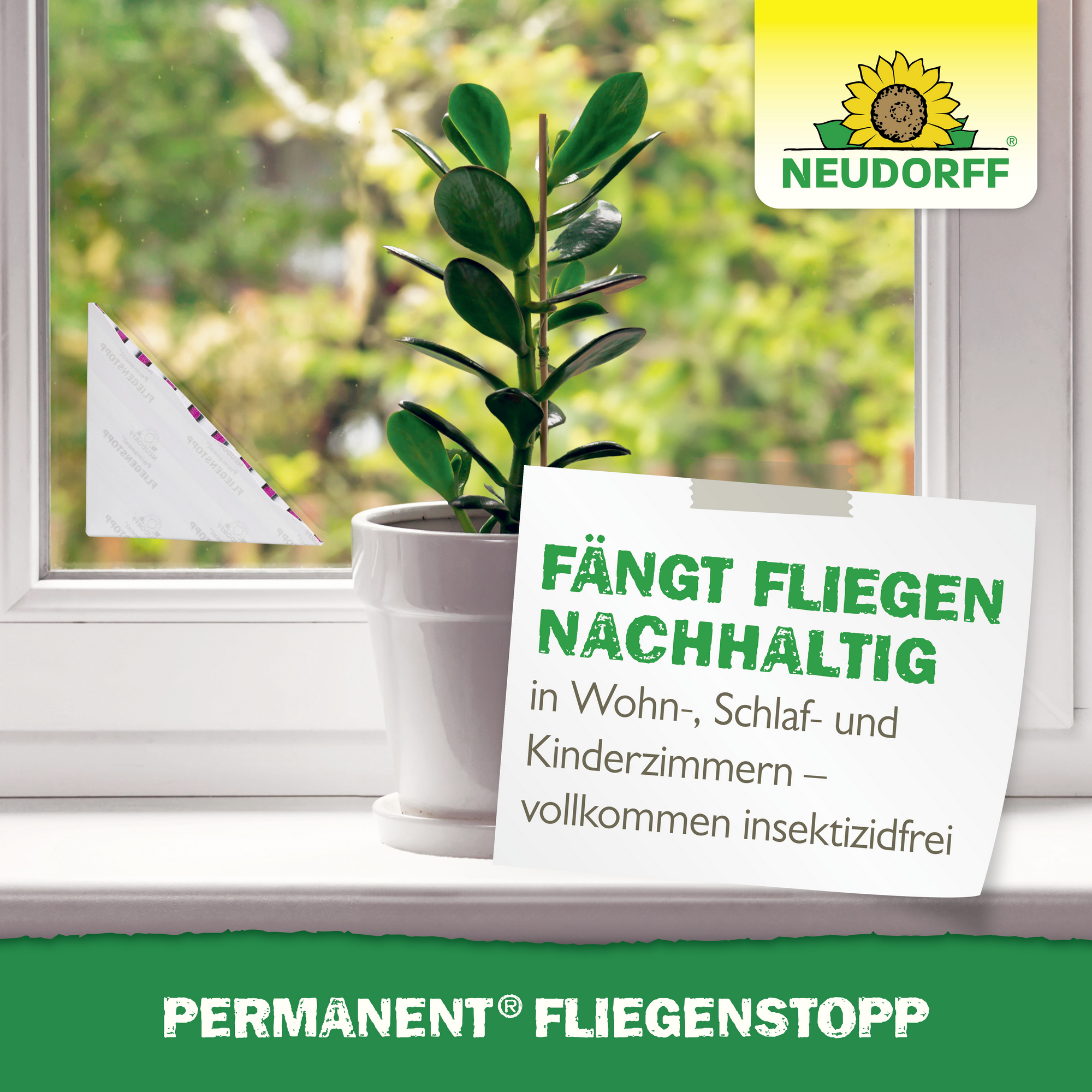Permanent Fliegenstopp 2 Stück