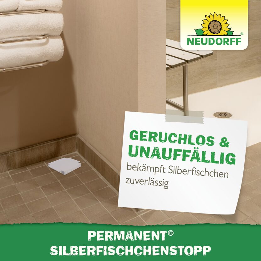 Permanent Silberfischchenstopp 3 Stück