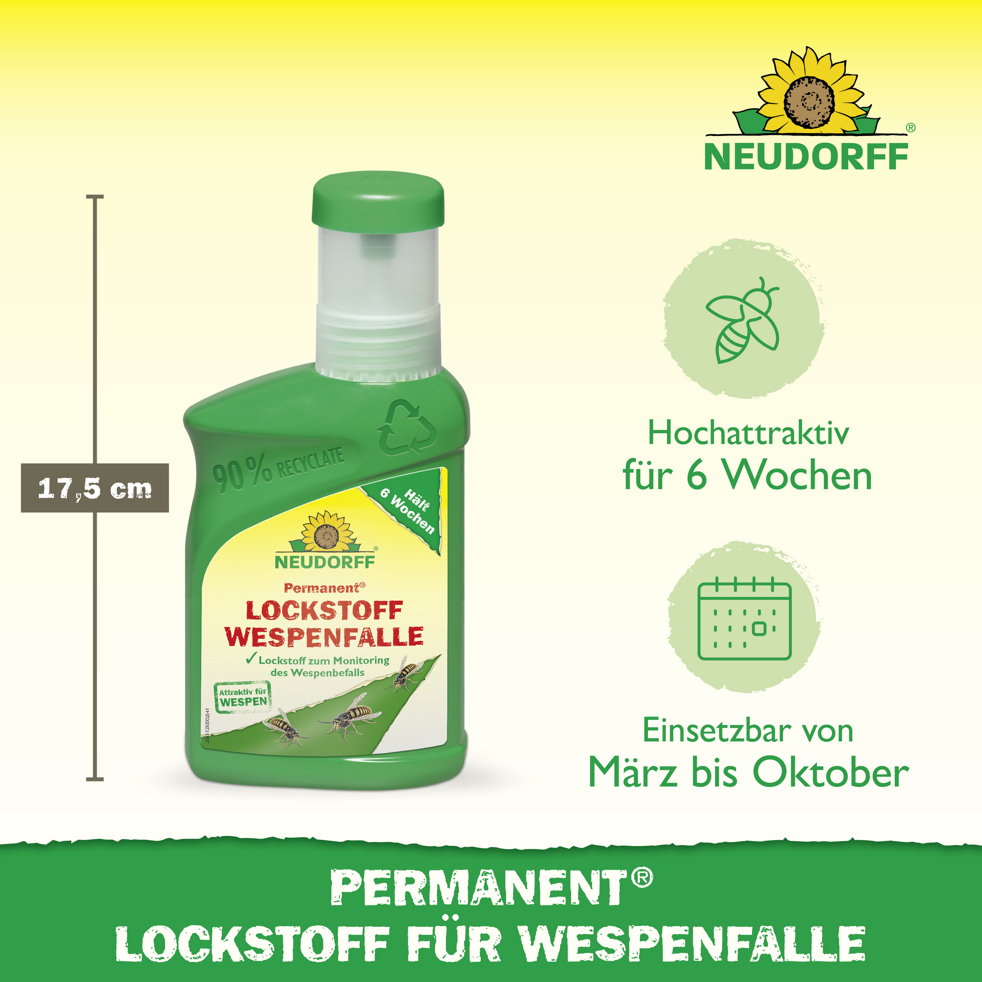 Permanent Lockstoff Wespenfalle 250 ml