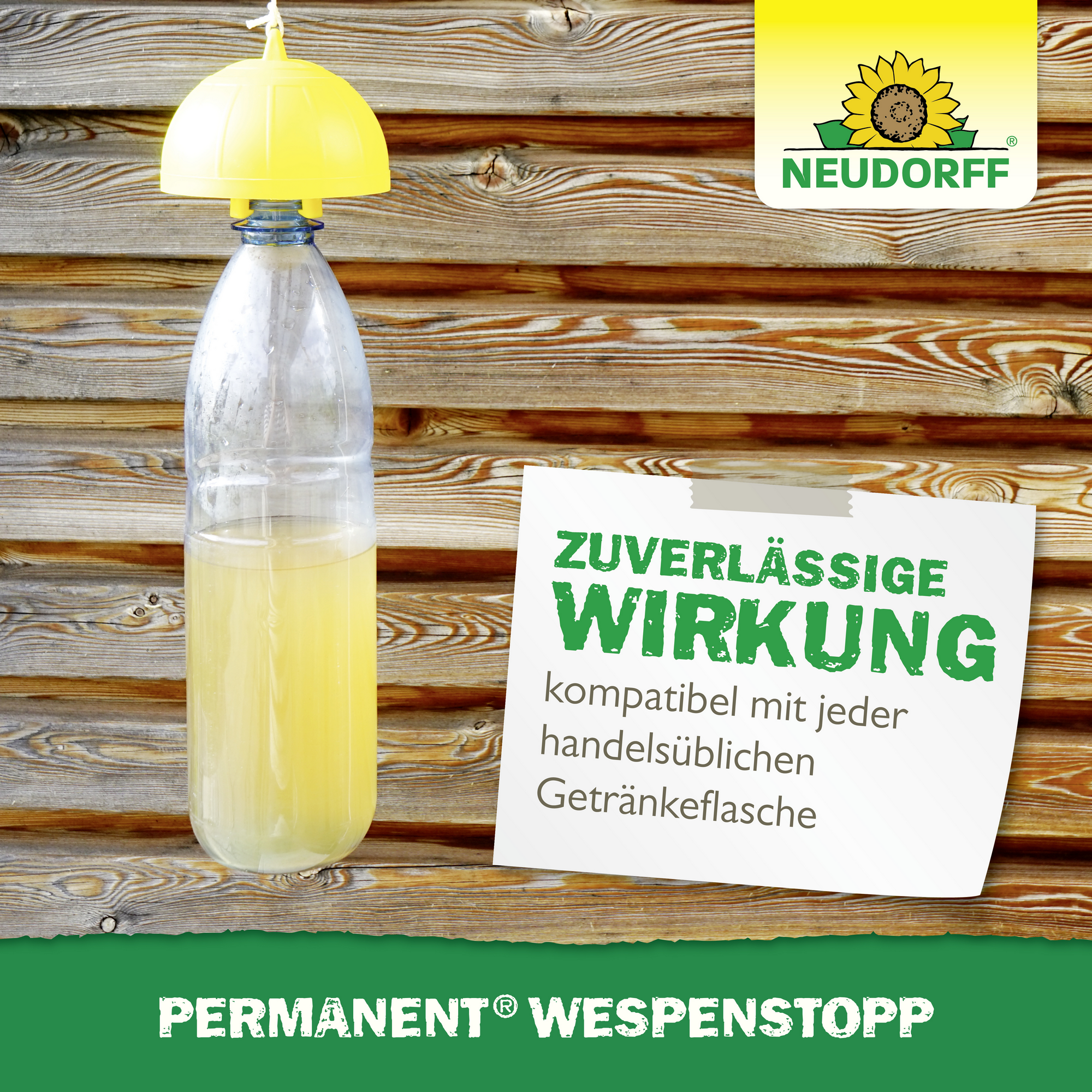 Permanent Wespenstopp Kappenaufsatz für Flaschen