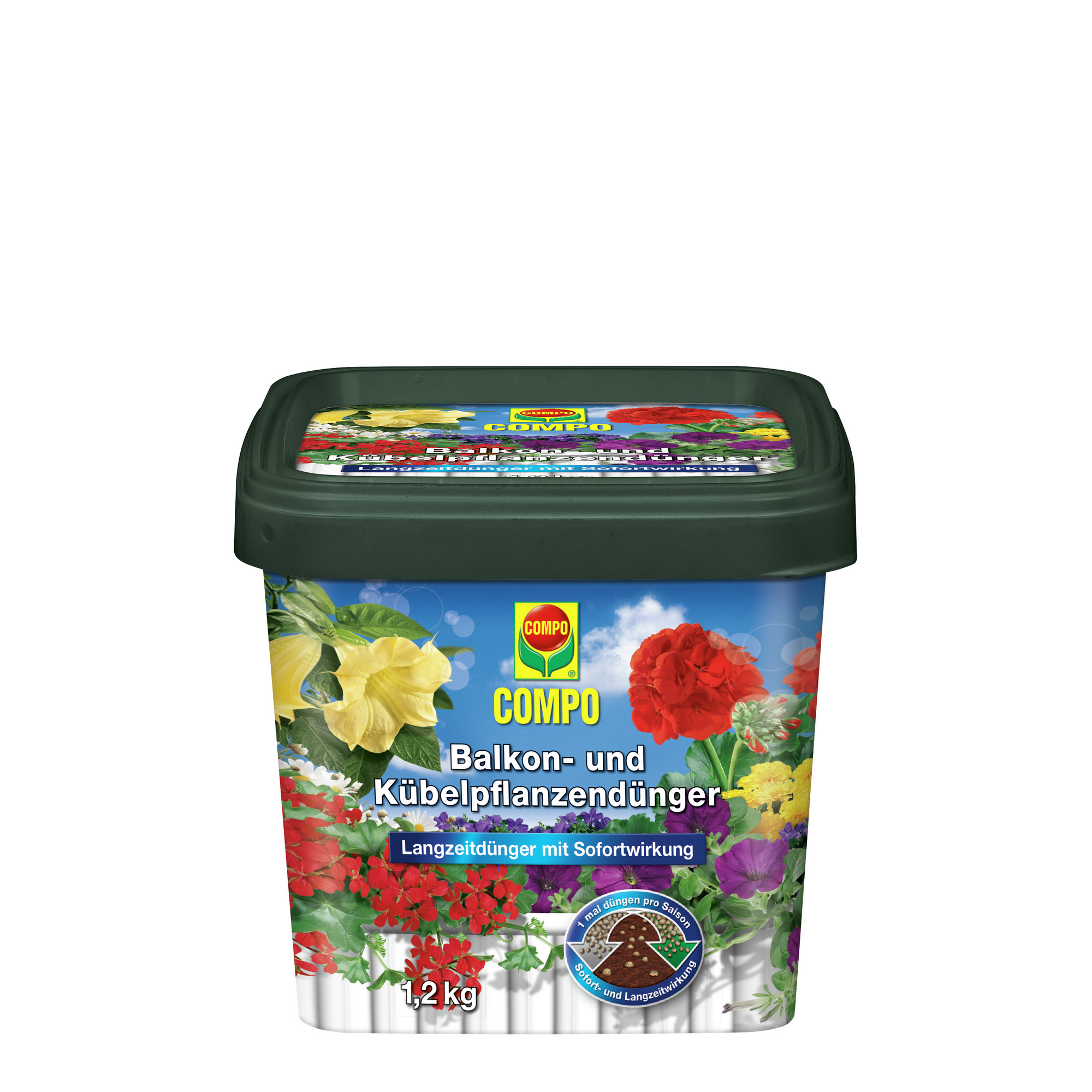 Balkon- und Kübelpflanzendünger 1,2 kg