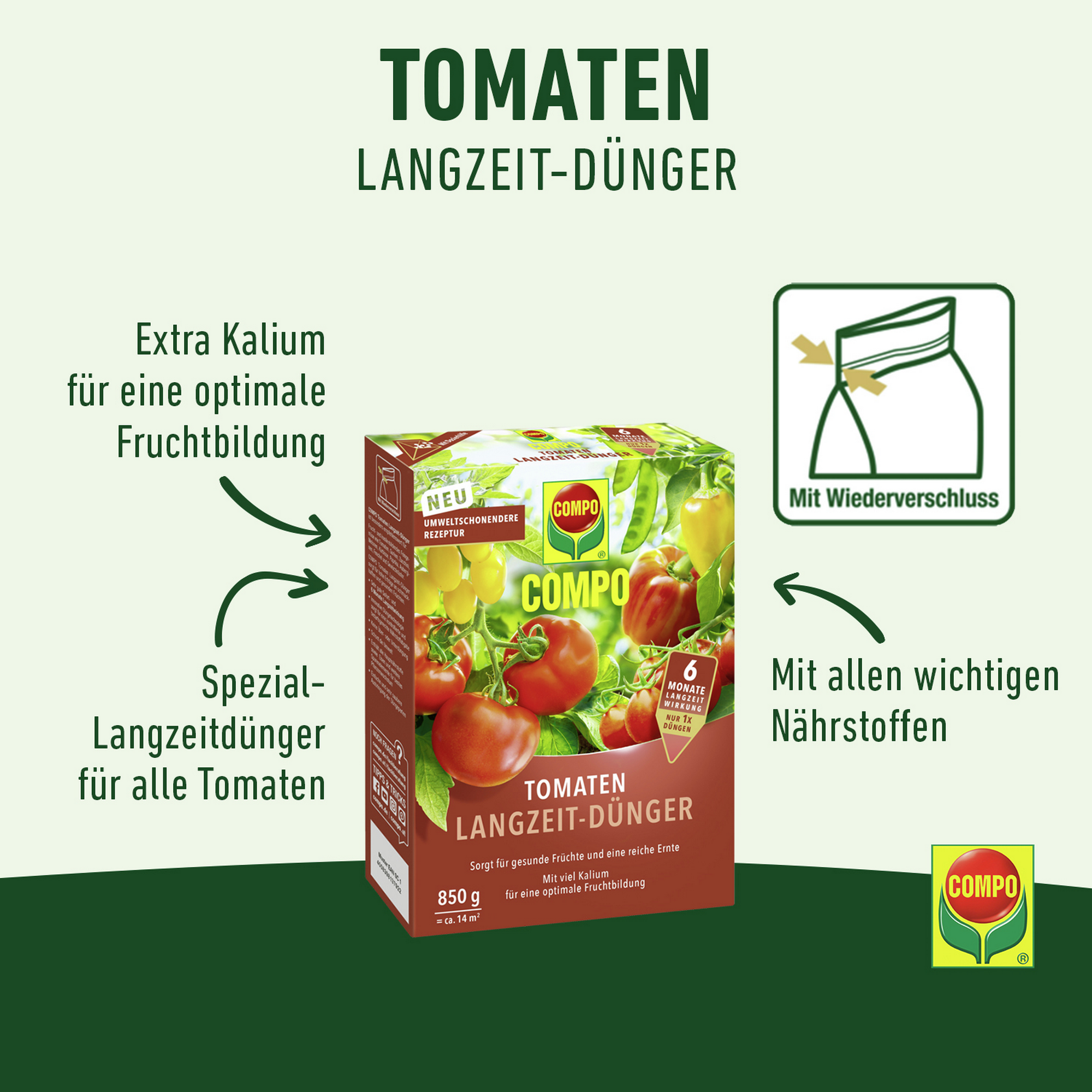 Tomaten Langzeitdünger 850 g