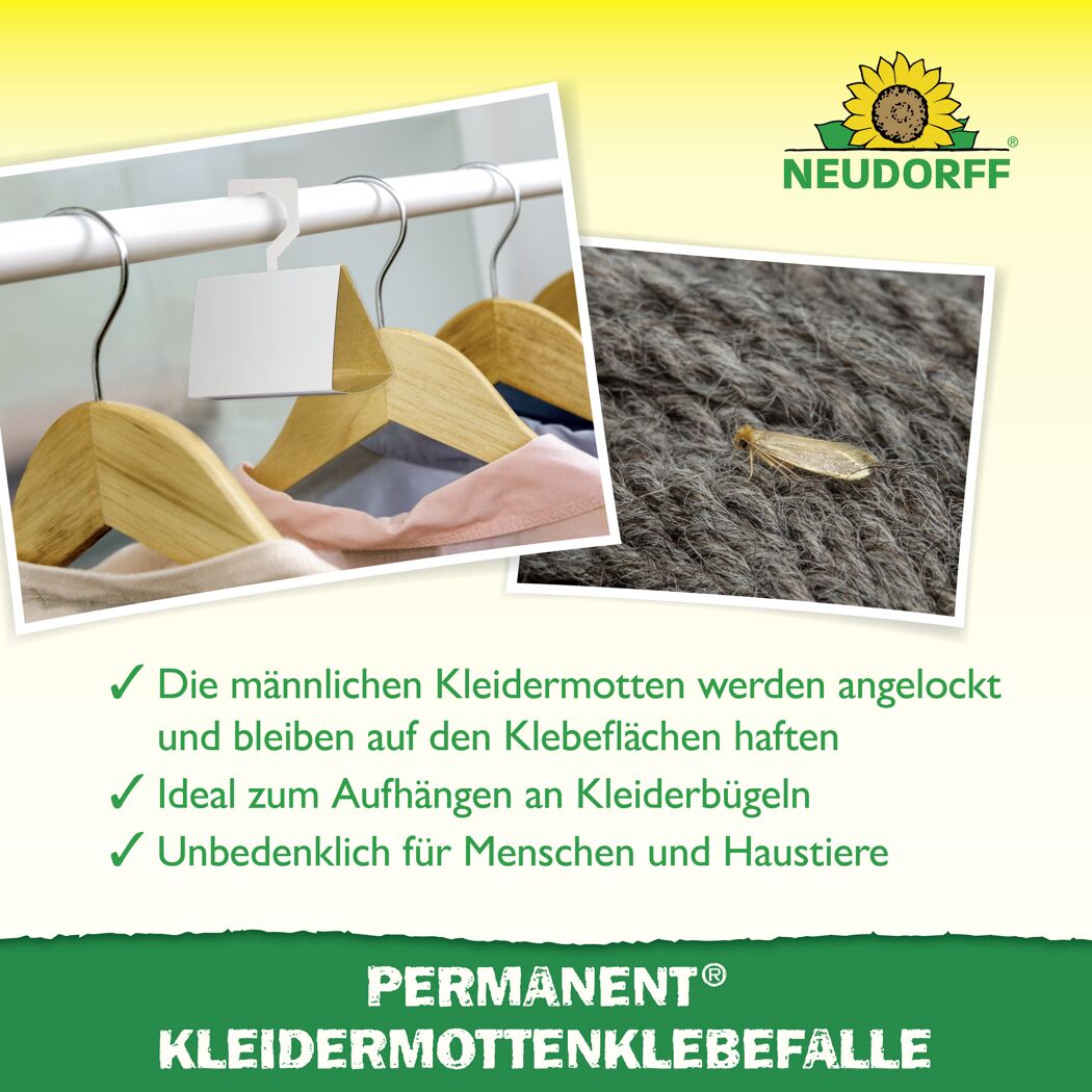 Kleidermottenklebefalle 'Permanent'