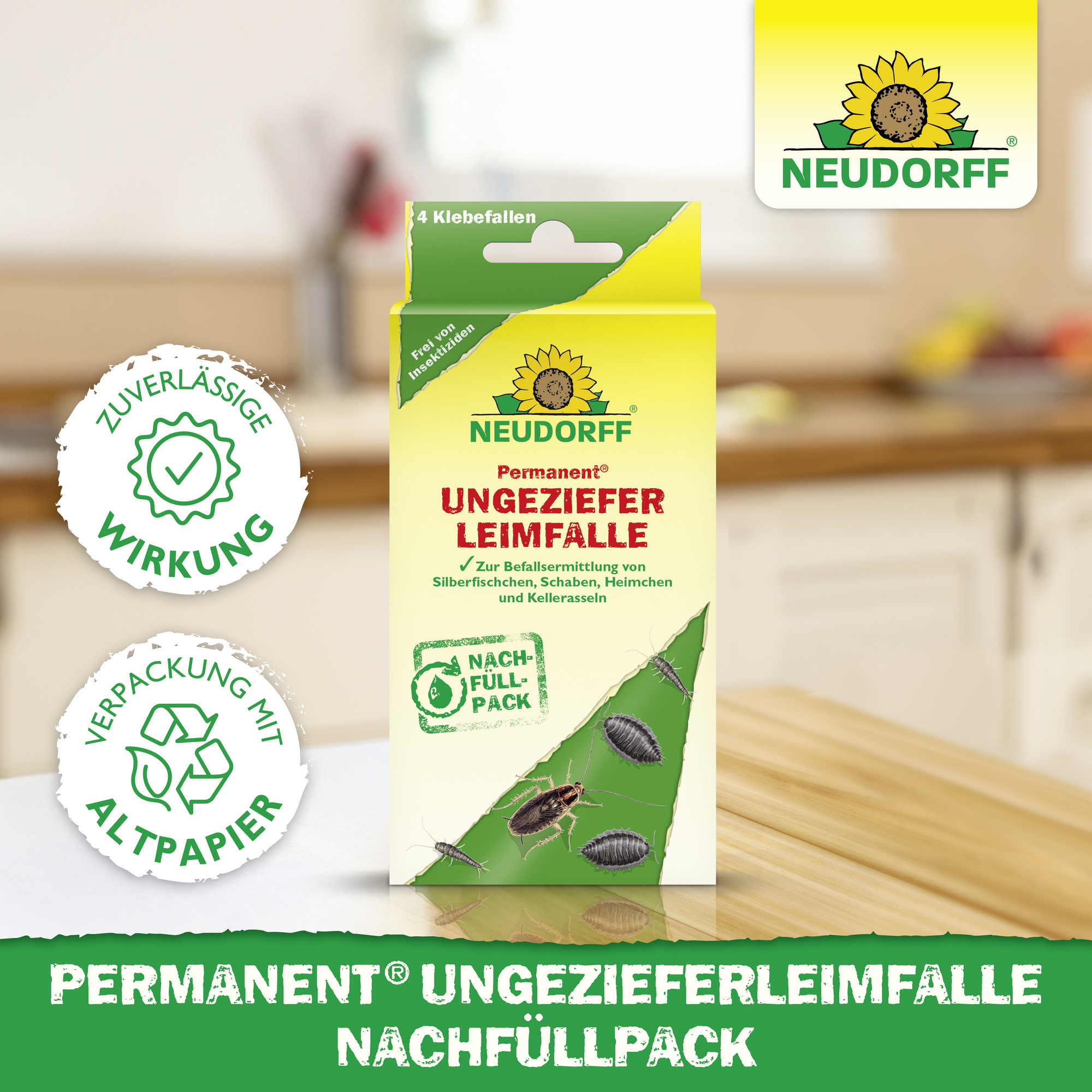 Leimfalle 'Permanent' Nachfüllpack
