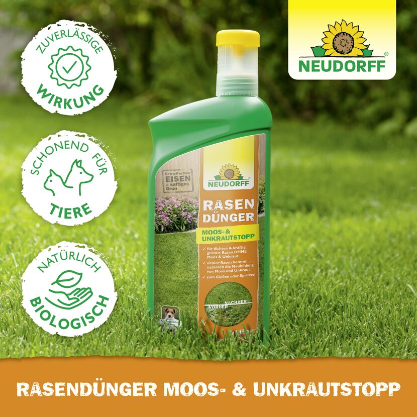 RasenDünger Moos- & UnkrautStopp 1 l