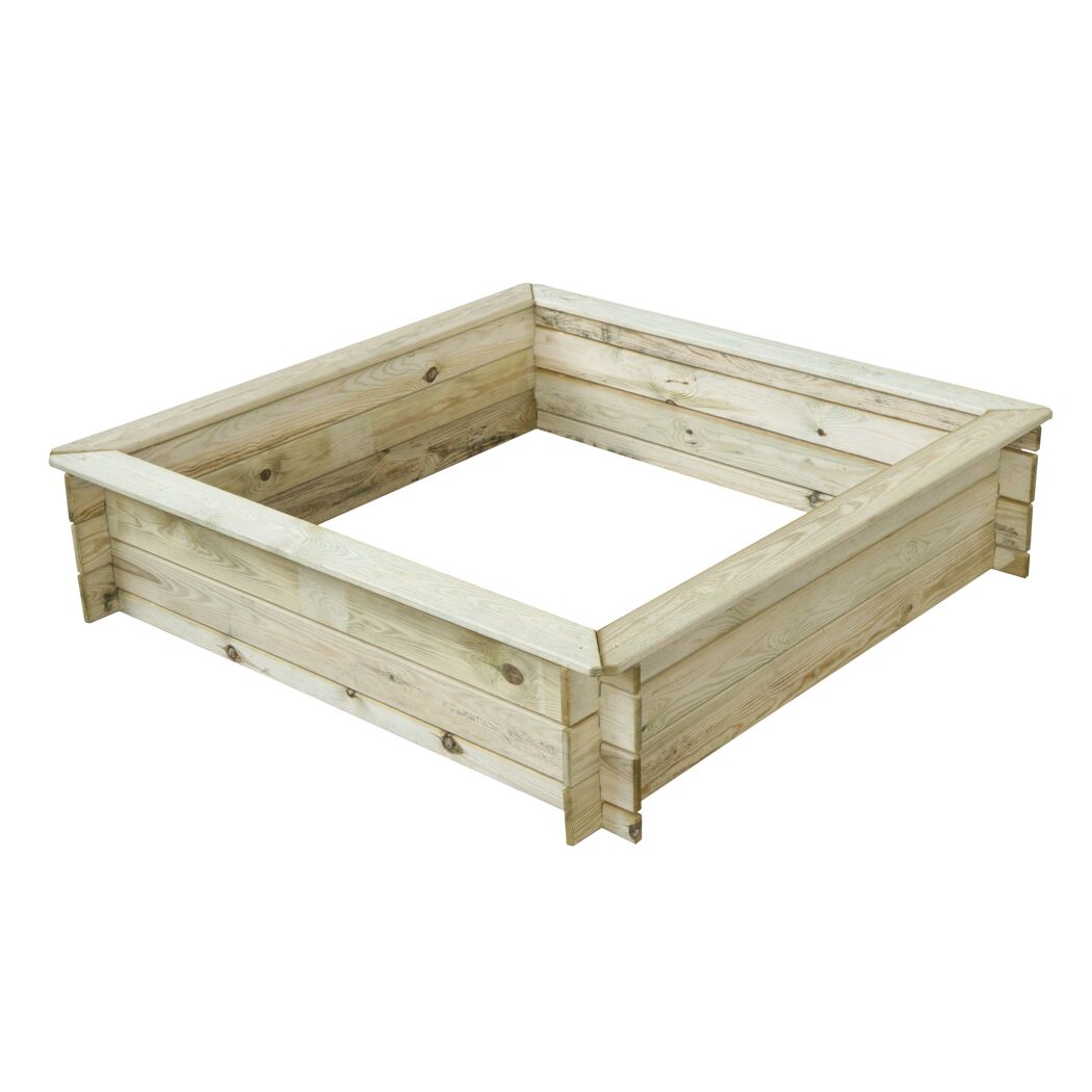Holzsandkasten Denis, 120 x 120 cm