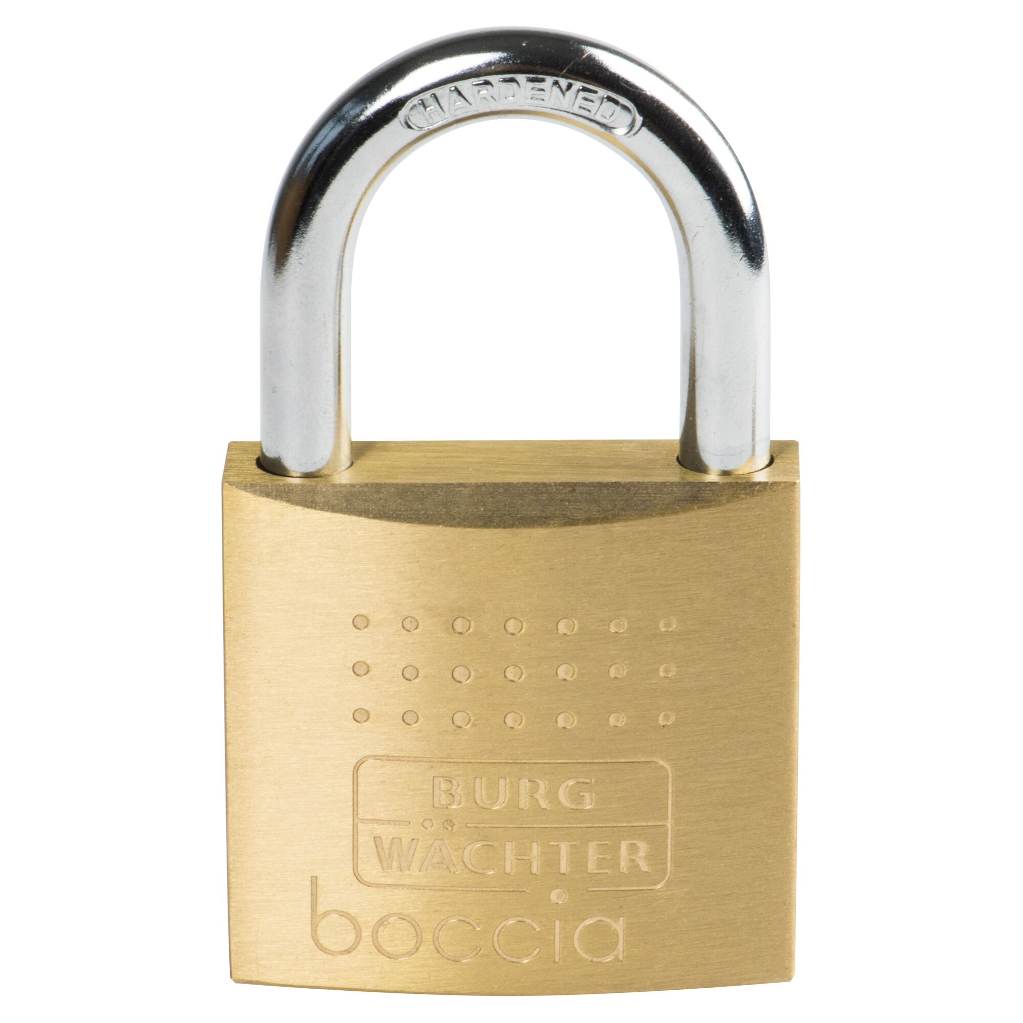 Messing-Vorhängeschloss Burg Wächter