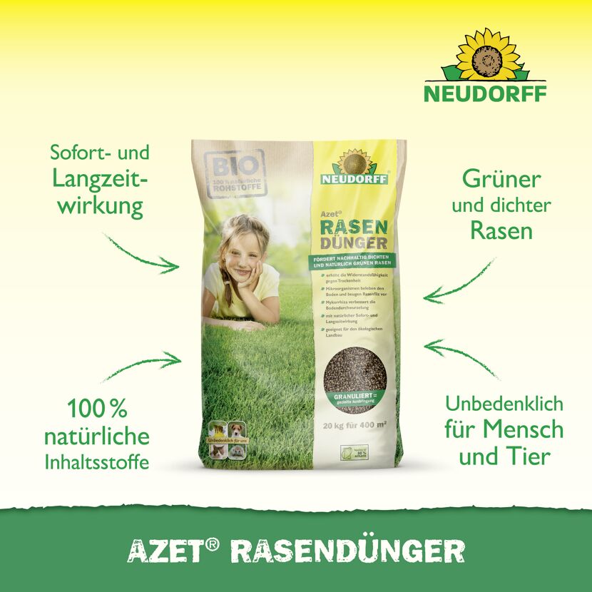 Rasendünger 'Azet' 10 kg