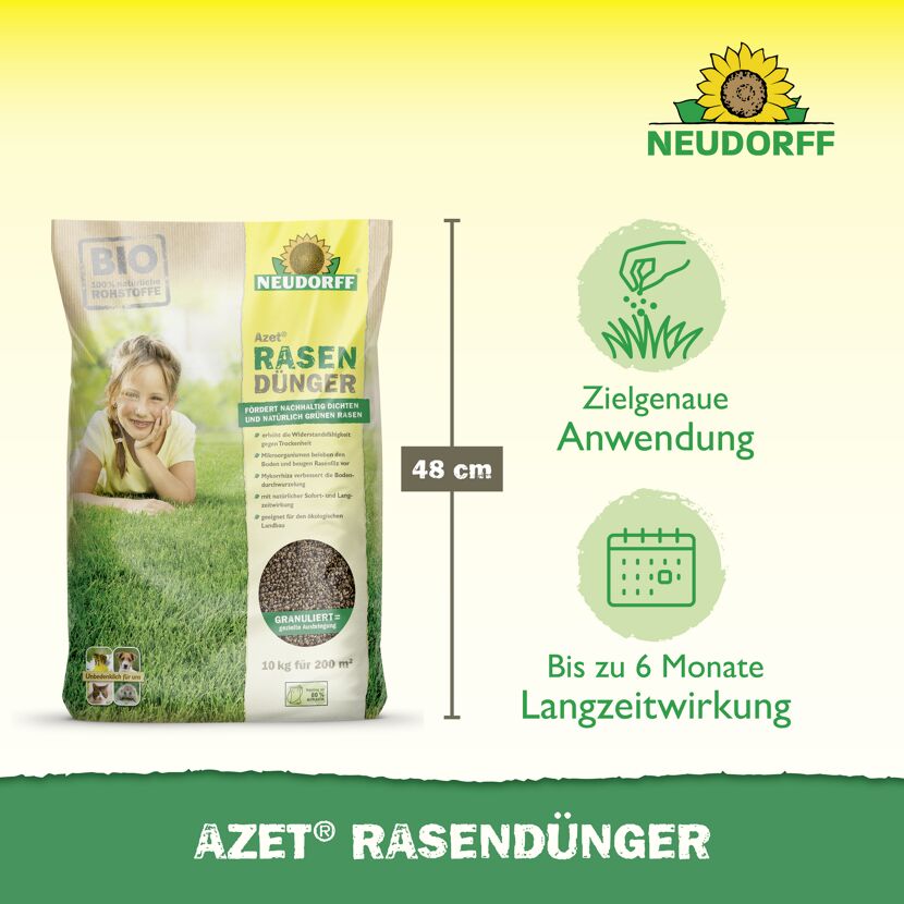 Rasendünger 'Azet' 10 kg